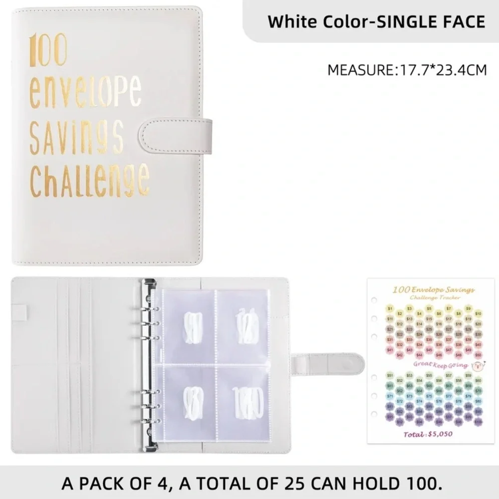 Savings Challenge Binder